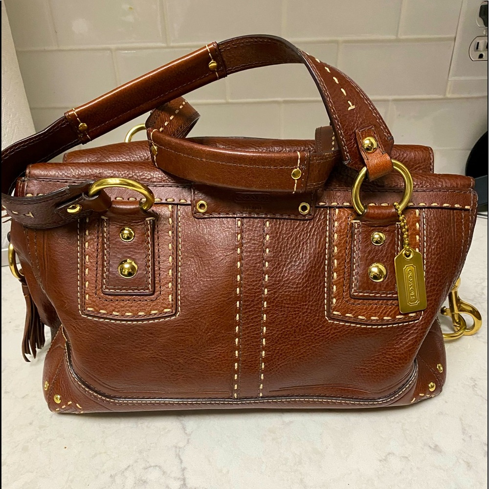 Coach Satchel in brown